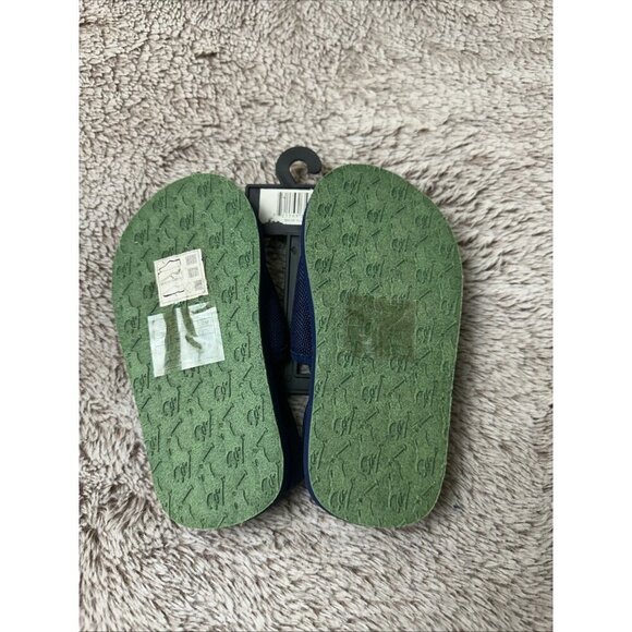 Polo Ralph Lauren Kids Shoes 9 Slide w/ Strap Slip On Sandals Blue - Picture 8 of 16